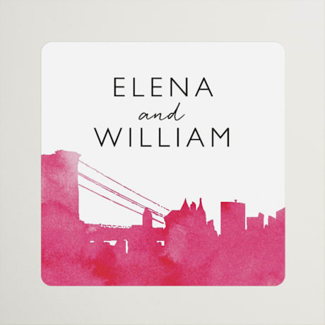 Wedding Favor Stickers