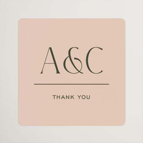 Wedding Favor Stickers