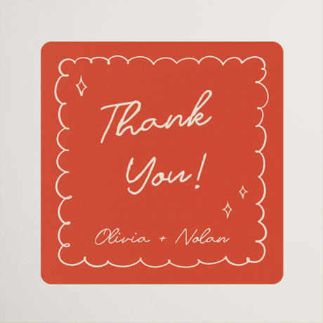 Wedding Favor Stickers