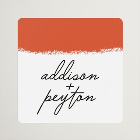 Wedding Favor Stickers