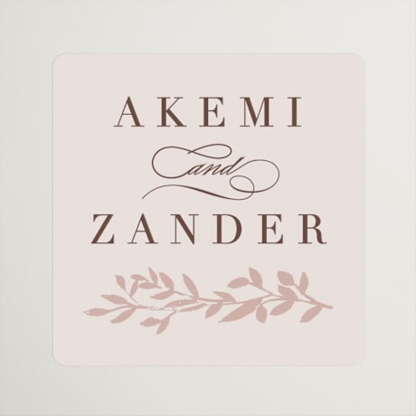 Wedding Favor Stickers