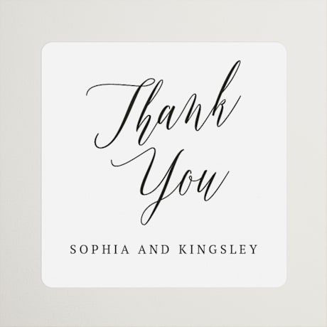 Wedding Favor Stickers