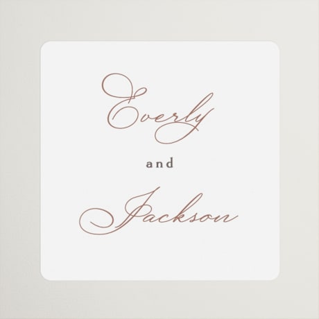 Wedding Favor Stickers