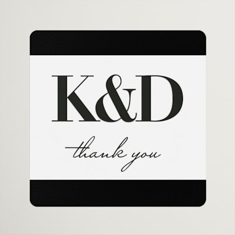 Wedding Favor Stickers