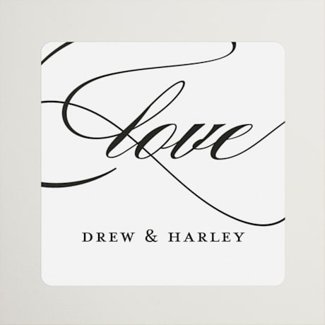 Wedding Favor Stickers