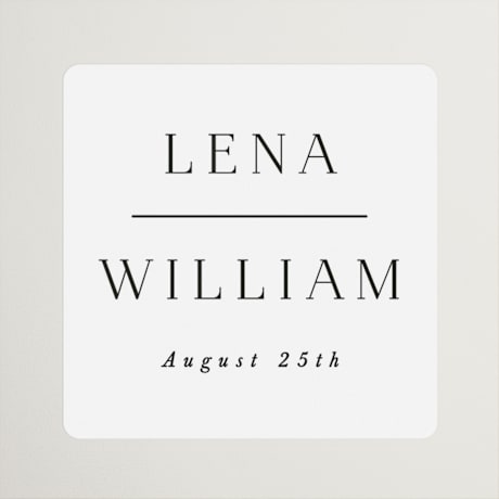 Wedding Favor Stickers