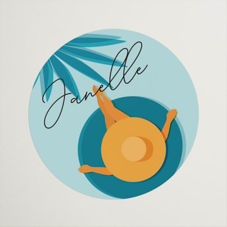 Bachelorette Party Favor Stickers