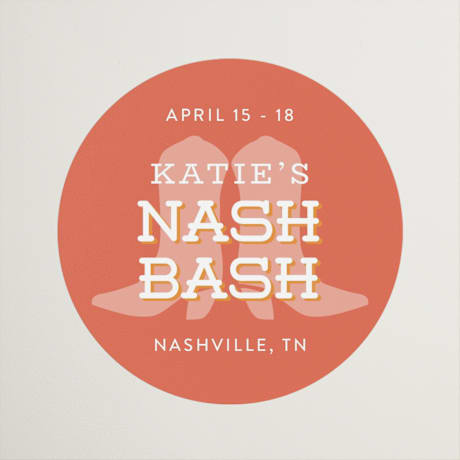 Bachelorette Party Favor Stickers