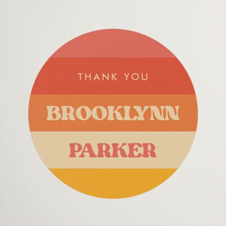 Bachelorette Party Favor Stickers