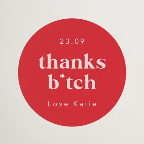 Bachelorette Party Favor Stickers