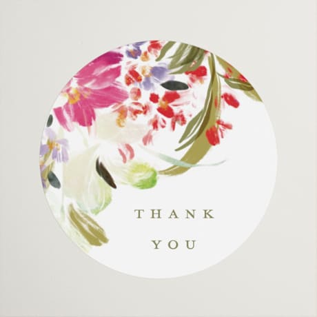 Bridal Shower Favor Stickers