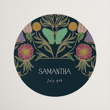 Bridal Shower Favor Stickers