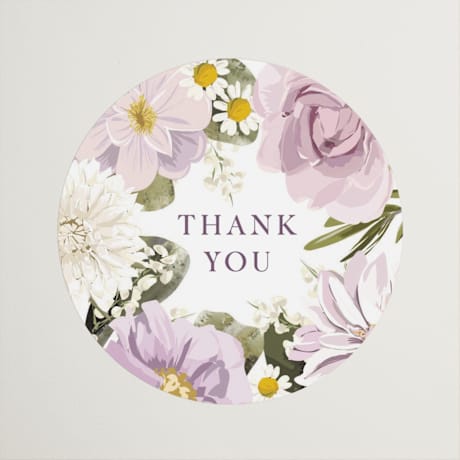 Bridal Shower Favor Stickers