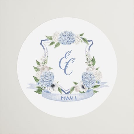 Bridal Shower Favor Stickers