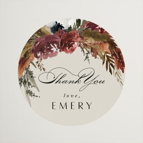 Bridal Shower Favor Stickers