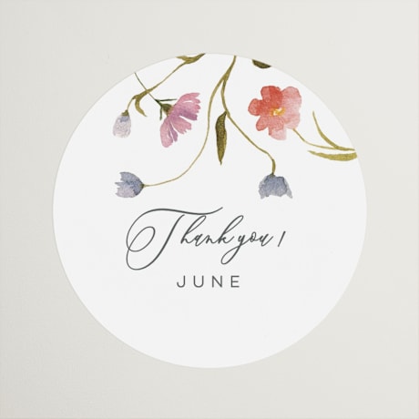 Bridal Shower Favor Stickers