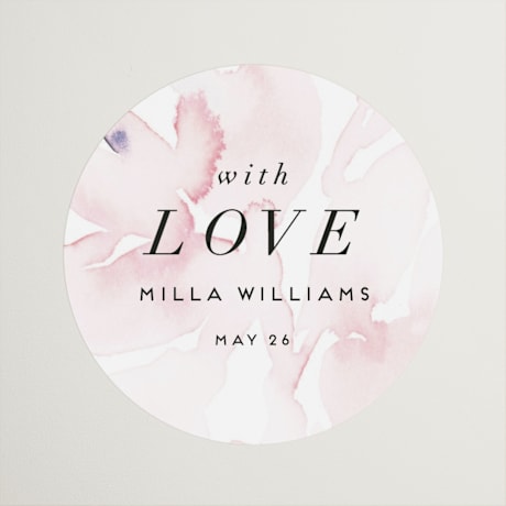 Bridal Shower Favor Stickers