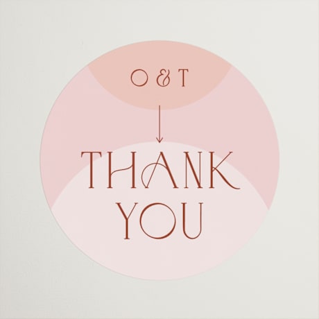 Bridal Shower Favor Stickers