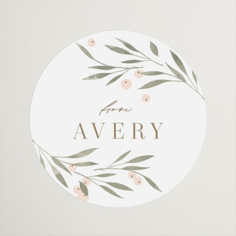 Bridal Shower Favor Stickers