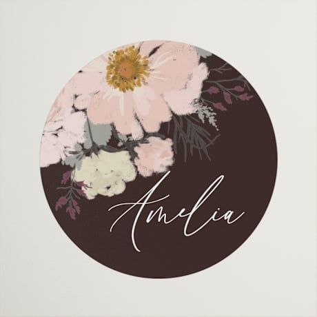 Bridal Shower Favor Stickers