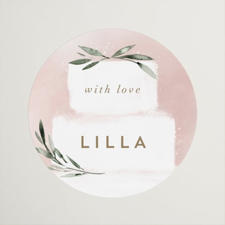 Bridal Shower Favor Stickers