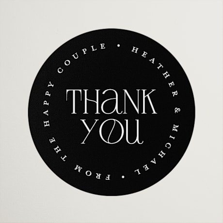 Bridal Shower Favor Stickers