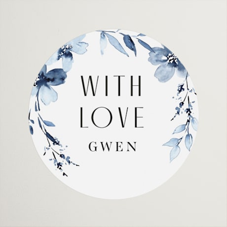 Bridal Shower Favor Stickers