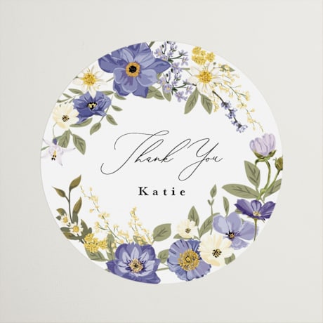 Bridal Shower Favor Stickers