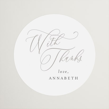 Bridal Shower Favor Stickers