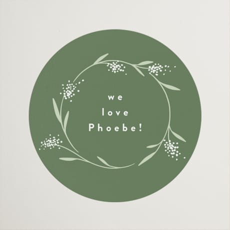 Bridal Shower Favor Stickers