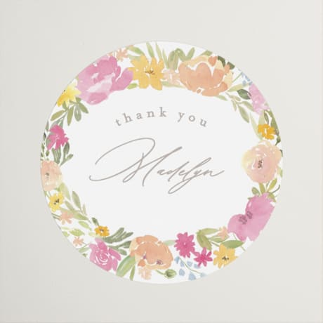 Bridal Shower Favor Stickers