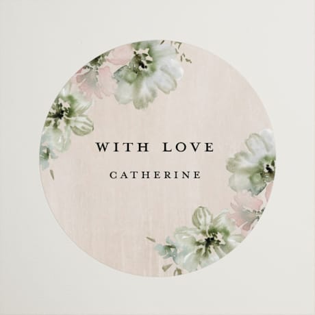 Bridal Shower Favor Stickers