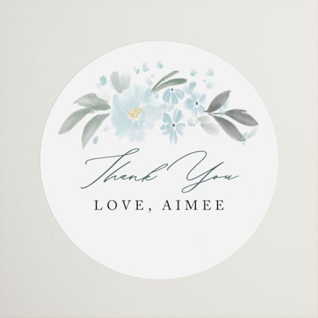 Bridal Shower Favor Stickers