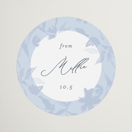 Bridal Shower Favor Stickers