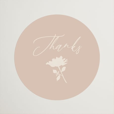 Bridal Shower Favor Stickers