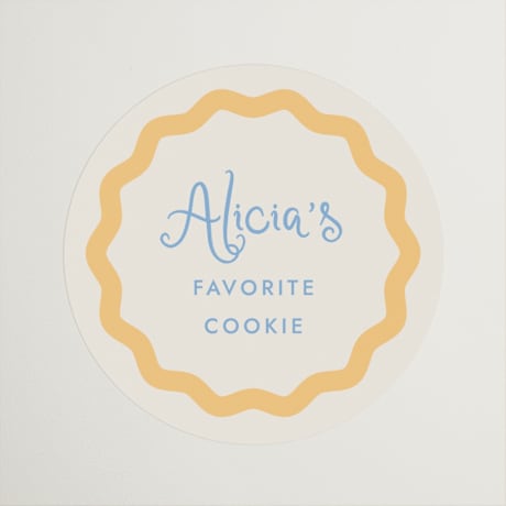 Bridal Shower Favor Stickers