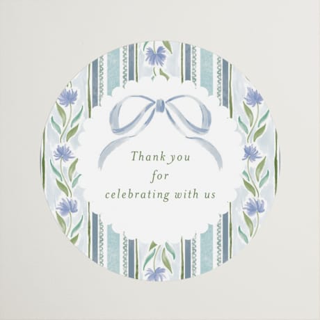 Bridal Shower Favor Stickers