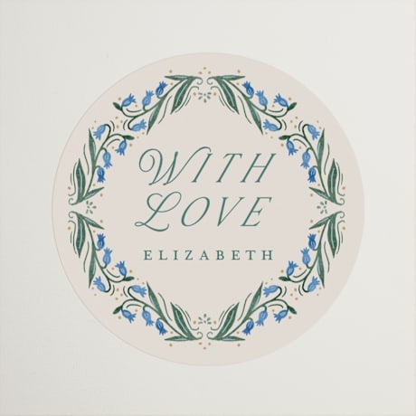 Bridal Shower Favor Stickers