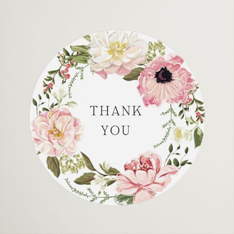 Bridal Shower Favor Stickers