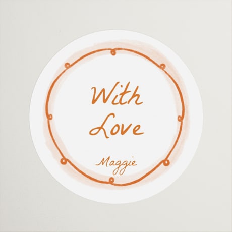 Bridal Shower Favor Stickers
