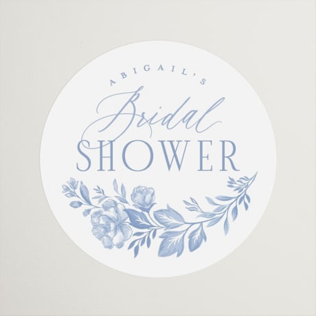 Bridal Shower Favor Stickers