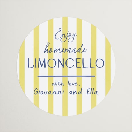 Bridal Shower Favor Stickers