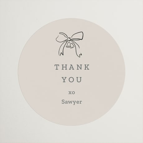 Bridal Shower Favor Stickers