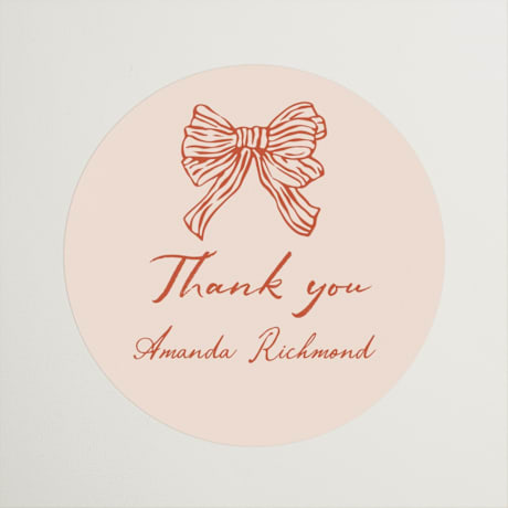Bridal Shower Favor Stickers