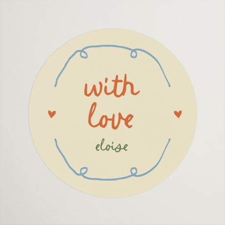 Bridal Shower Favor Stickers