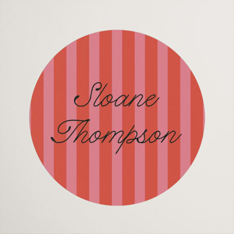 Bridal Shower Favor Stickers