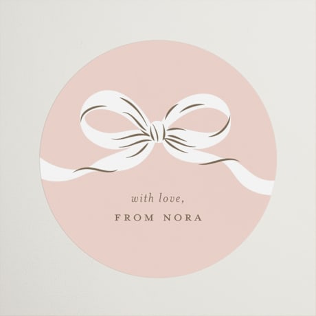 Bridal Shower Favor Stickers