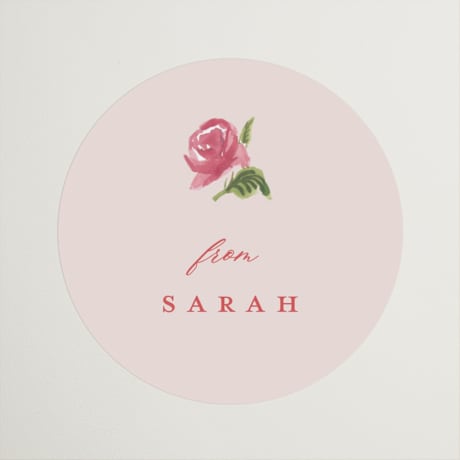 Bridal Shower Favor Stickers