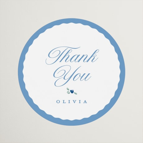 Bridal Shower Favor Stickers