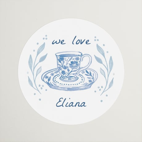 Bridal Shower Favor Stickers